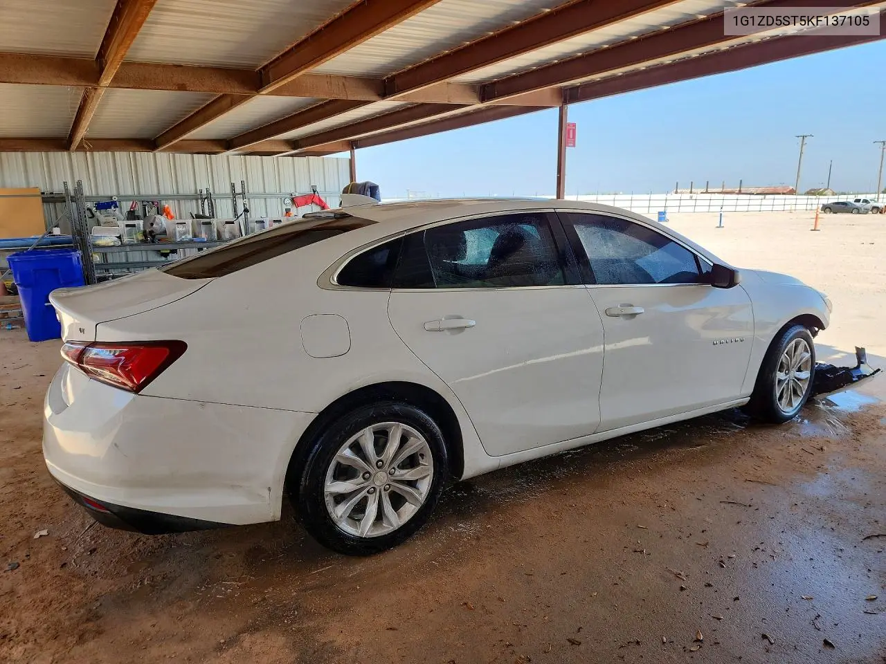2019 Chevrolet Malibu Lt VIN: 1G1ZD5ST5KF137105 Lot: 54545776