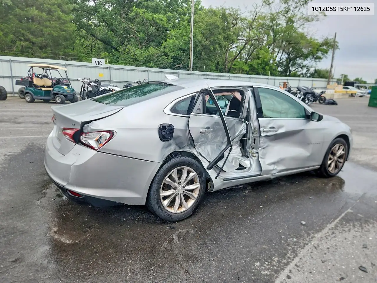 2019 Chevrolet Malibu Lt VIN: 1G1ZD5ST5KF112625 Lot: 59350616