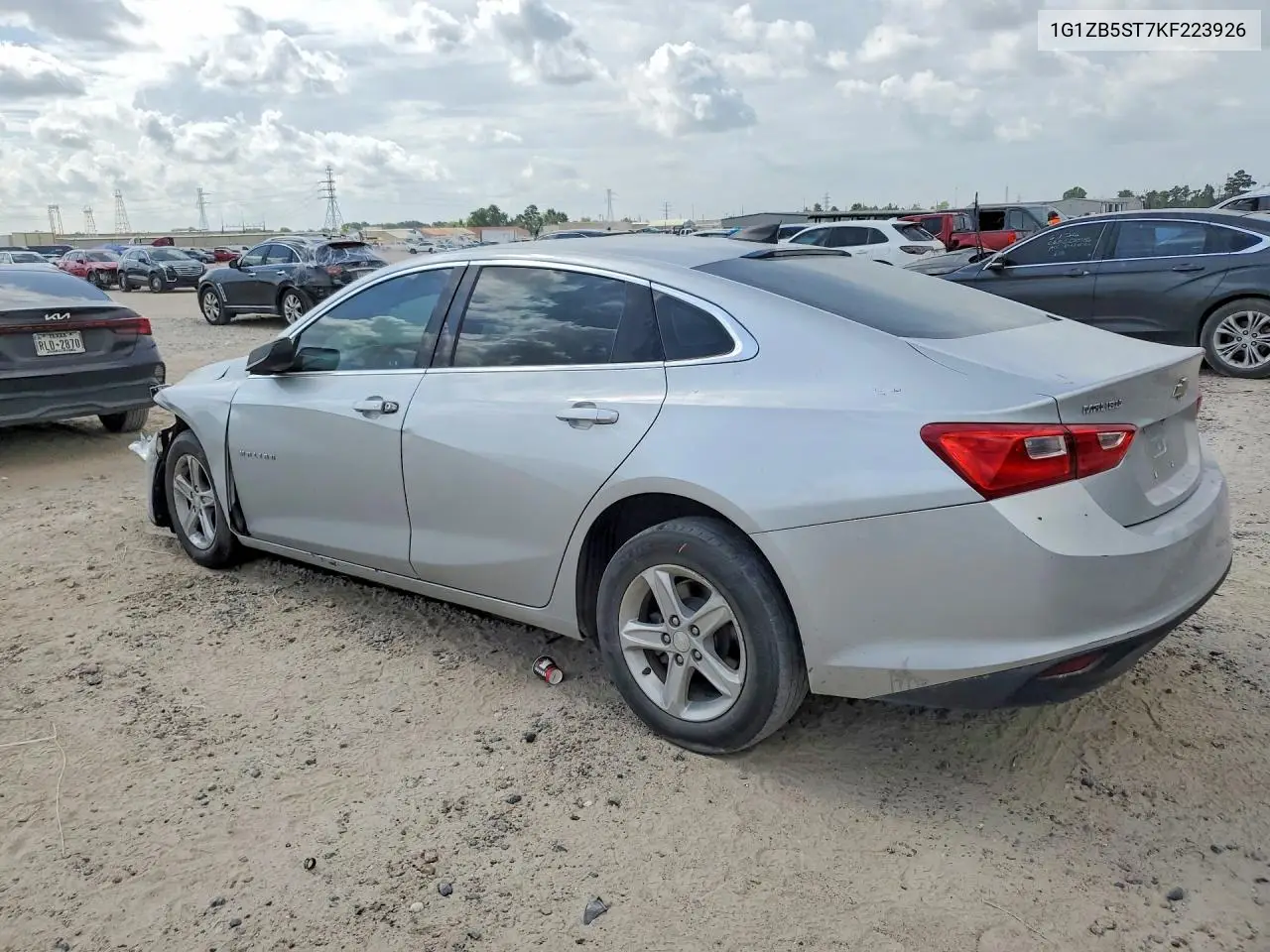 2019 Chevrolet Malibu Ls VIN: 1G1ZB5ST7KF223926 Lot: 59688936
