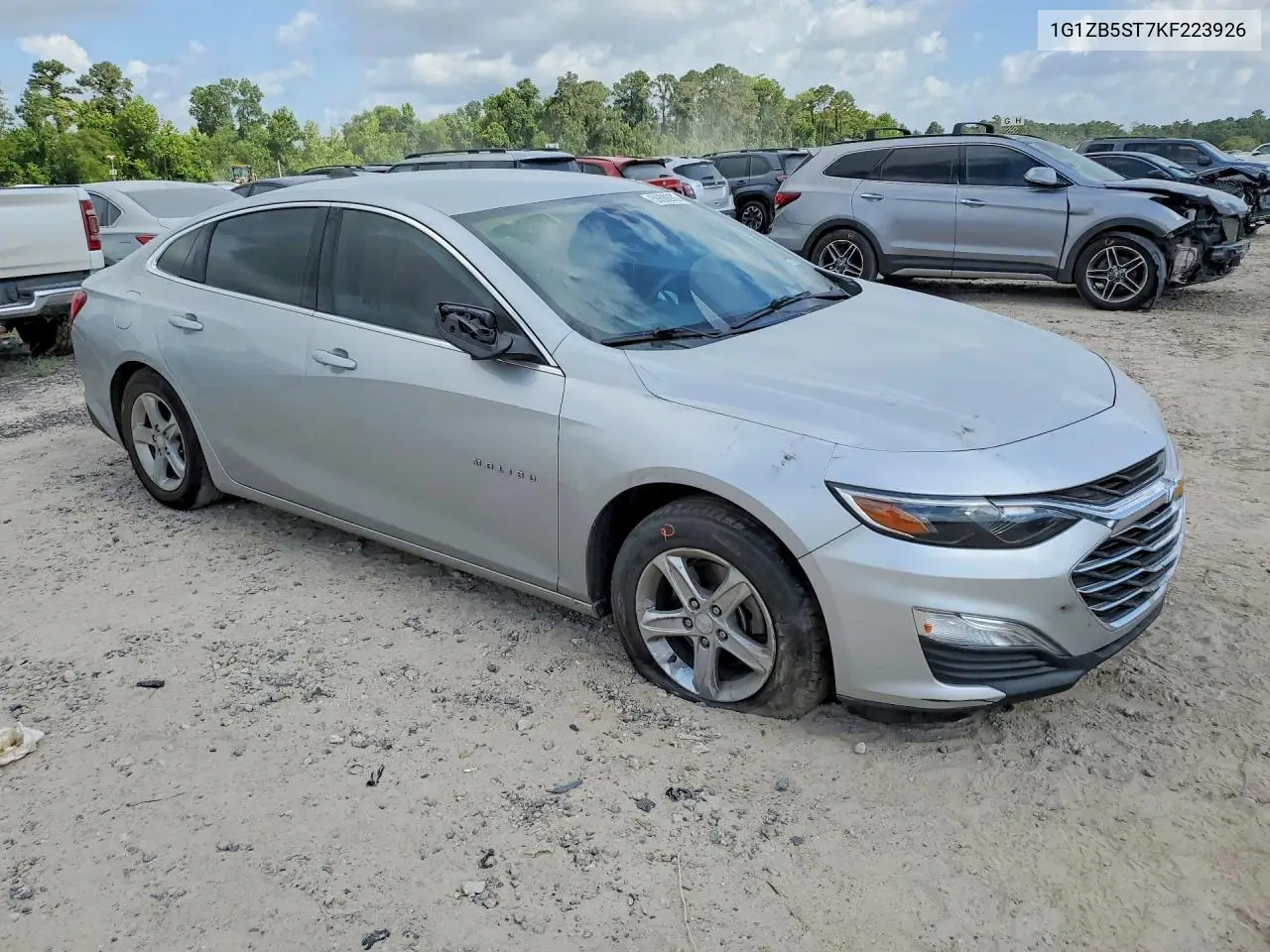 2019 Chevrolet Malibu Ls VIN: 1G1ZB5ST7KF223926 Lot: 59688936