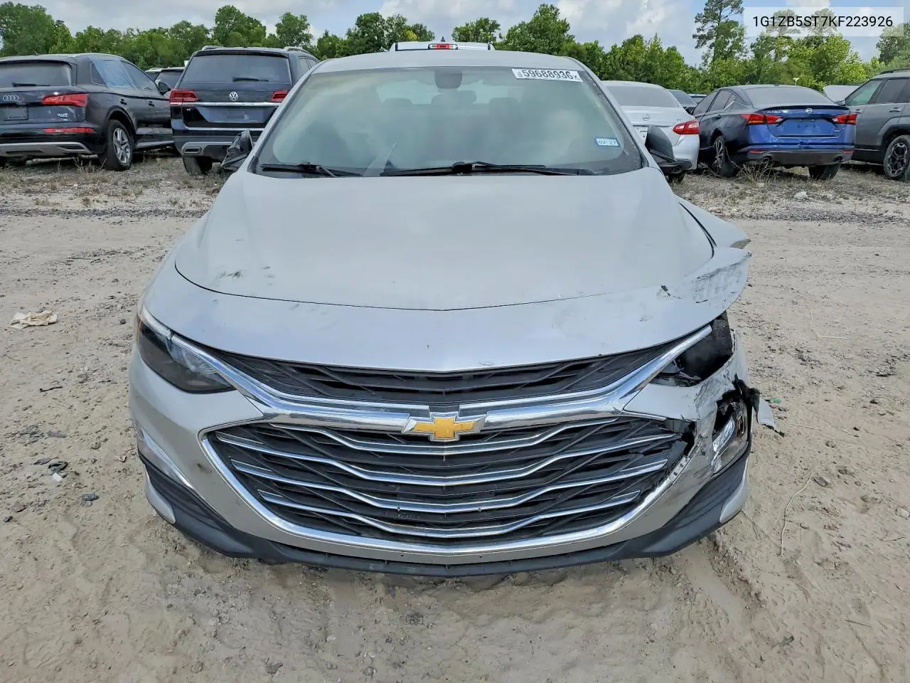 2019 Chevrolet Malibu Ls VIN: 1G1ZB5ST7KF223926 Lot: 59688936