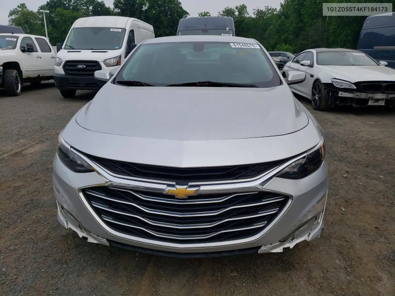 2019 Chevrolet Malibu Lt VIN: 1G1ZD5ST4KF184173 Lot: 61548576