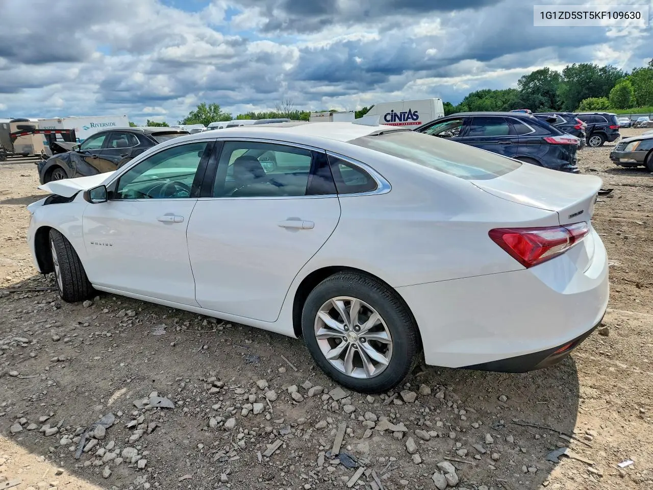 2019 Chevrolet Malibu Lt VIN: 1G1ZD5ST5KF109630 Lot: 61640416