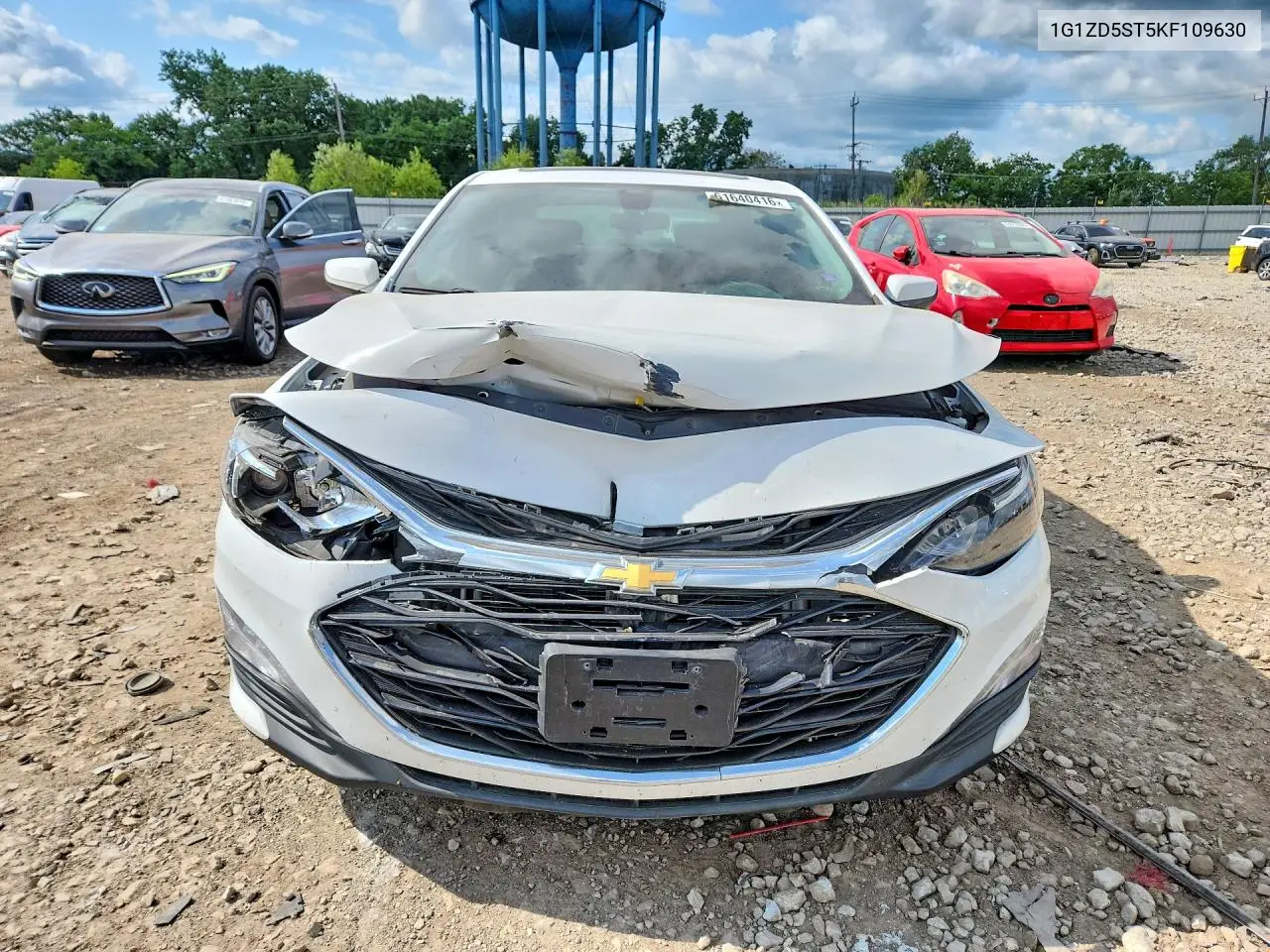 2019 Chevrolet Malibu Lt VIN: 1G1ZD5ST5KF109630 Lot: 61640416