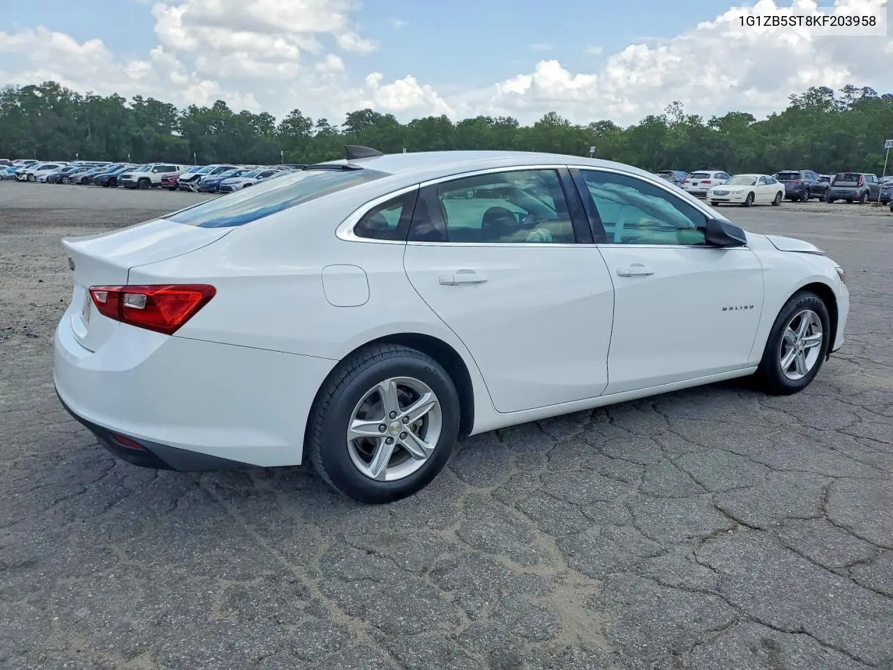 2019 Chevrolet Malibu Ls VIN: 1G1ZB5ST8KF203958 Lot: 61702596