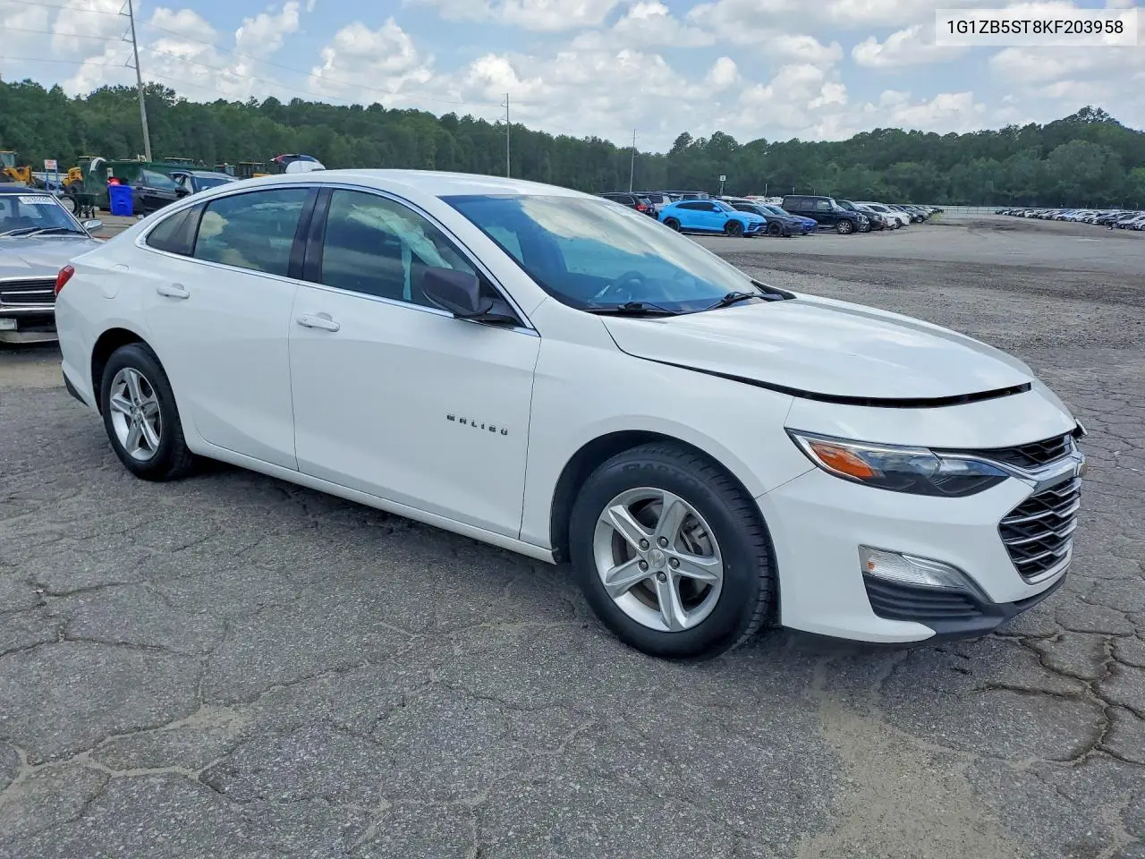 2019 Chevrolet Malibu Ls VIN: 1G1ZB5ST8KF203958 Lot: 61702596