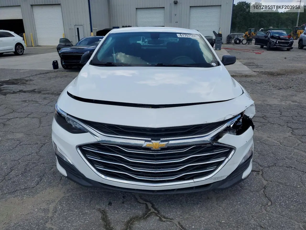 2019 Chevrolet Malibu Ls VIN: 1G1ZB5ST8KF203958 Lot: 61702596