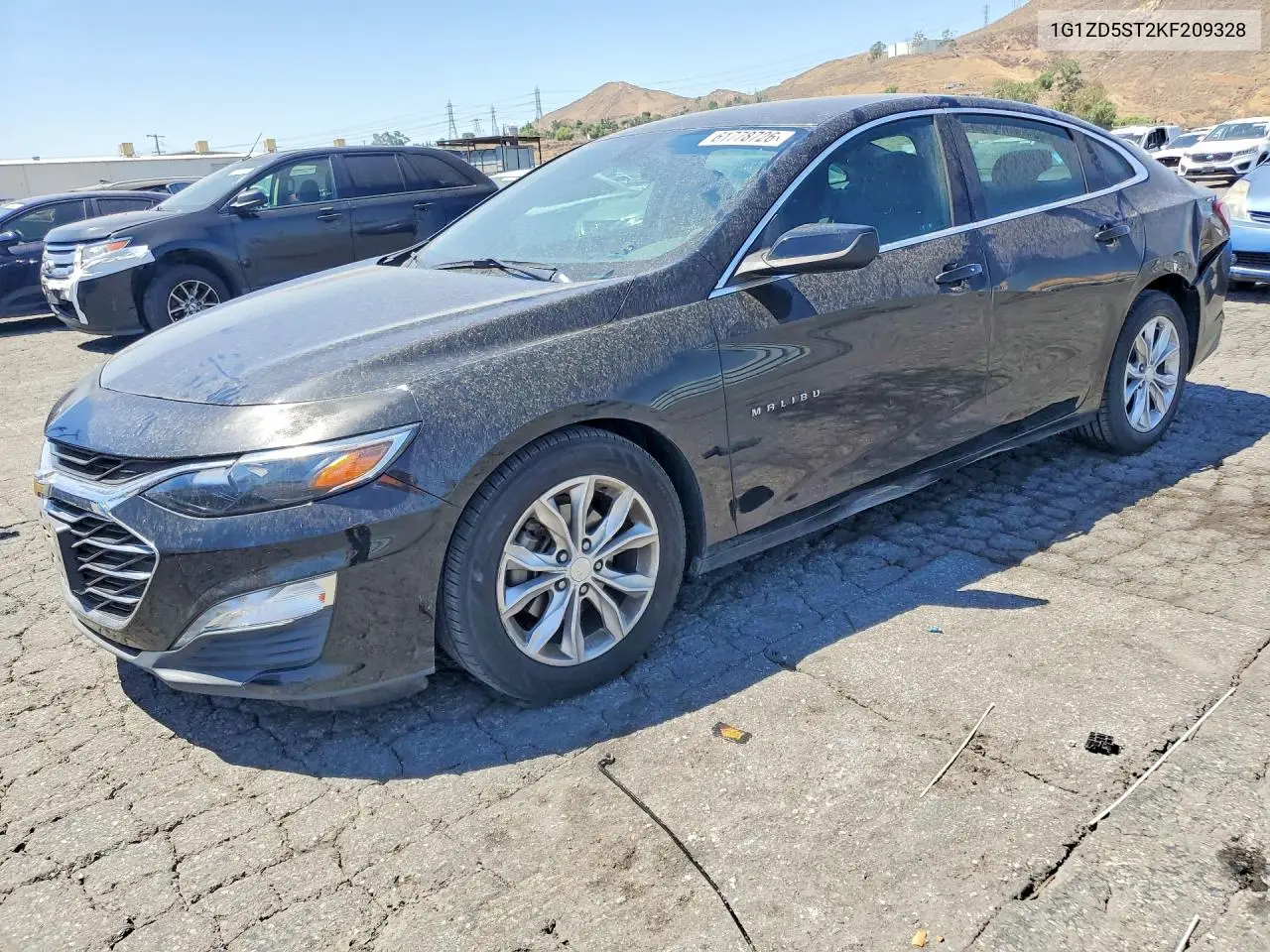 2019 Chevrolet Malibu Lt VIN: 1G1ZD5ST2KF209328 Lot: 61778726