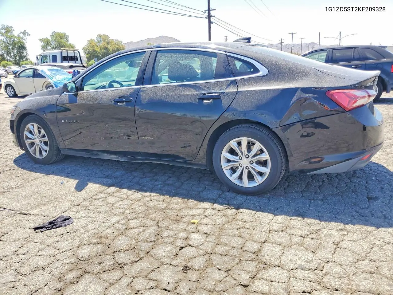 2019 Chevrolet Malibu Lt VIN: 1G1ZD5ST2KF209328 Lot: 61778726