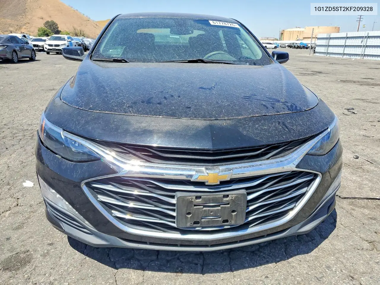 2019 Chevrolet Malibu Lt VIN: 1G1ZD5ST2KF209328 Lot: 61778726