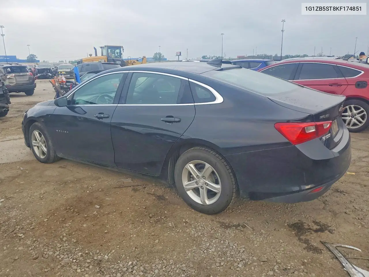 2019 Chevrolet Malibu Ls VIN: 1G1ZB5ST8KF174851 Lot: 61837616
