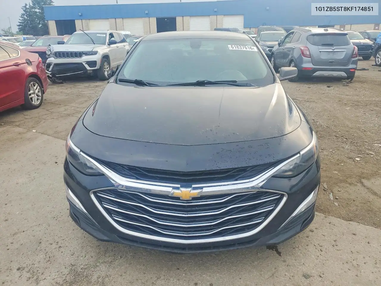 2019 Chevrolet Malibu Ls VIN: 1G1ZB5ST8KF174851 Lot: 61837616