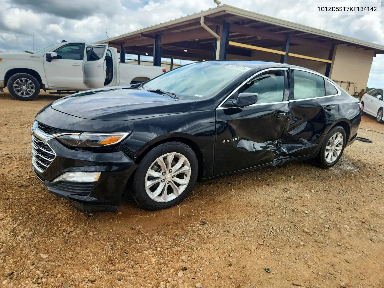 2019 Chevrolet Malibu Lt VIN: 1G1ZD5ST7KF134142 Lot: 62207816