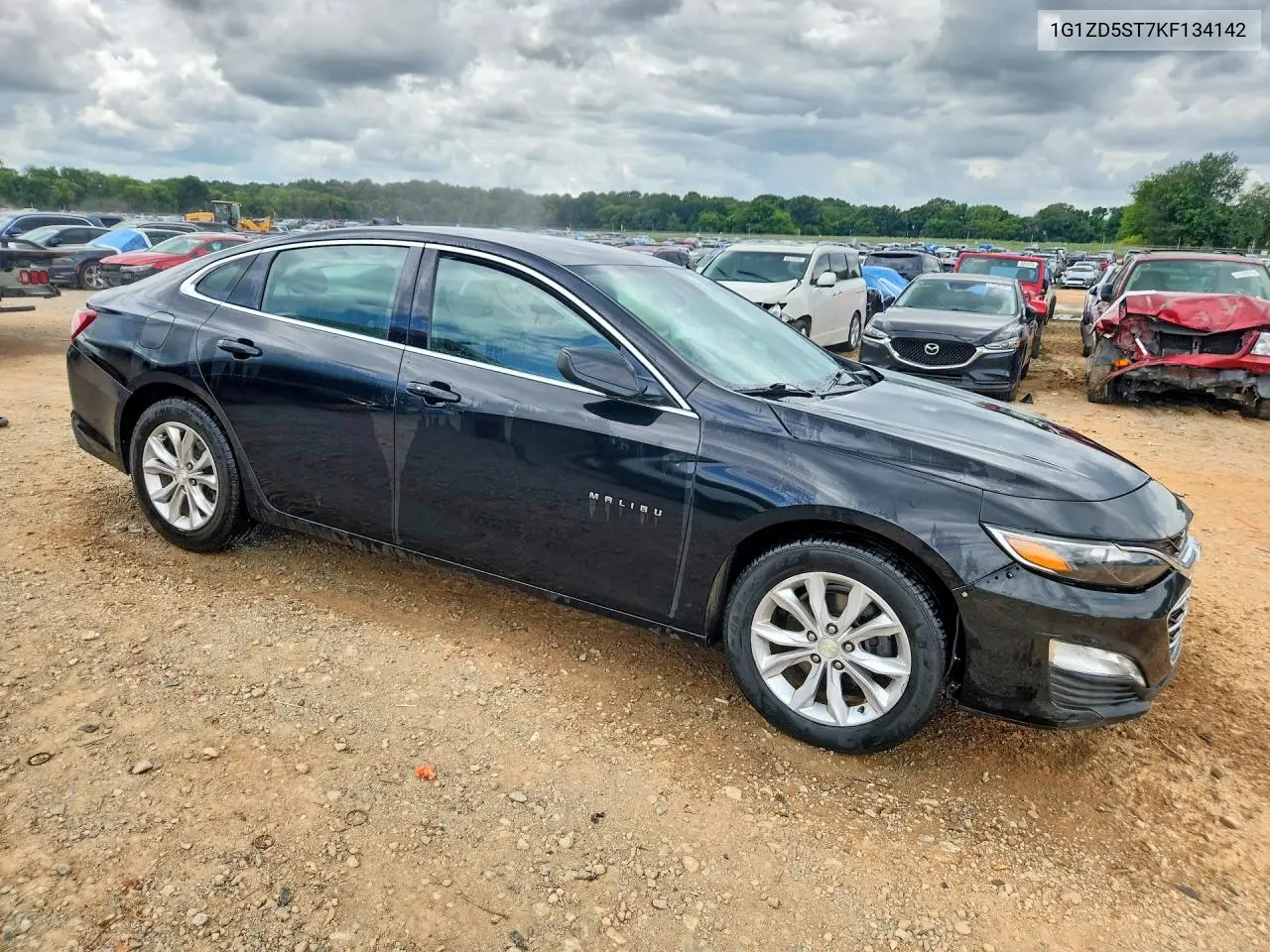 2019 Chevrolet Malibu Lt VIN: 1G1ZD5ST7KF134142 Lot: 62207816