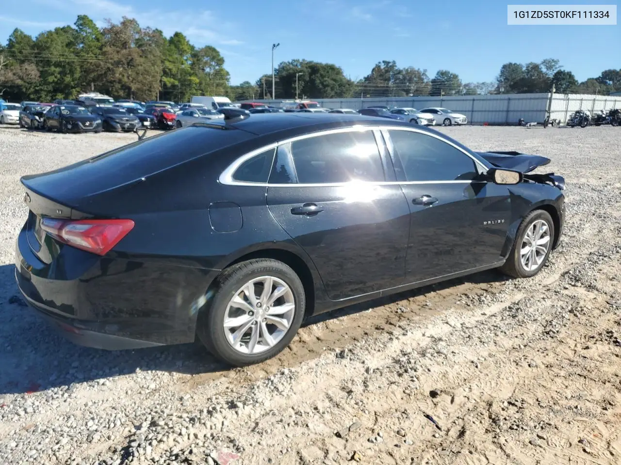 1G1ZD5ST0KF111334 2019 Chevrolet Malibu Lt