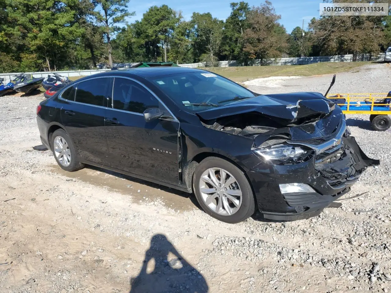 1G1ZD5ST0KF111334 2019 Chevrolet Malibu Lt