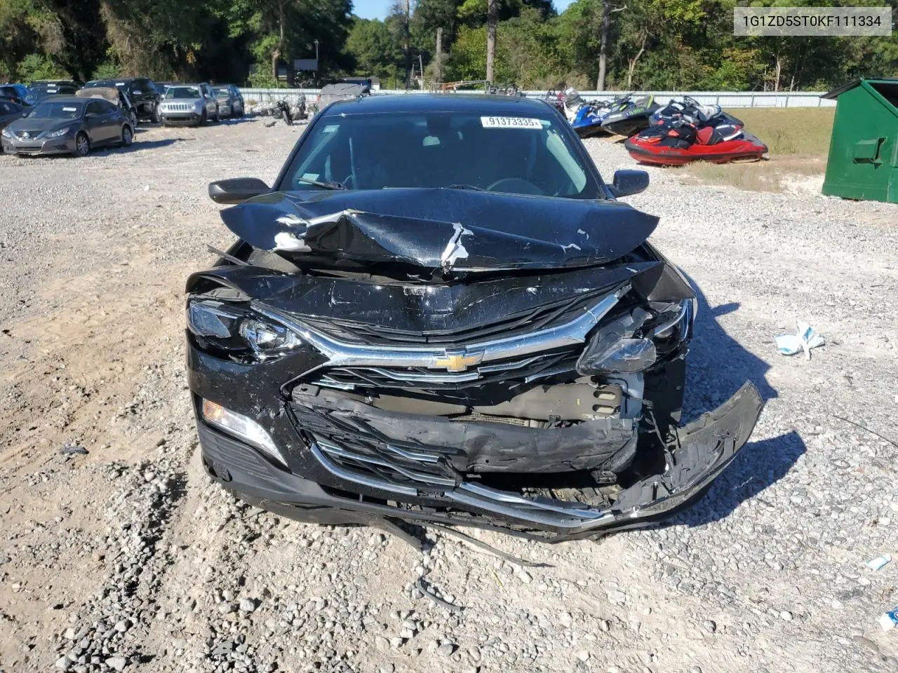 1G1ZD5ST0KF111334 2019 Chevrolet Malibu Lt