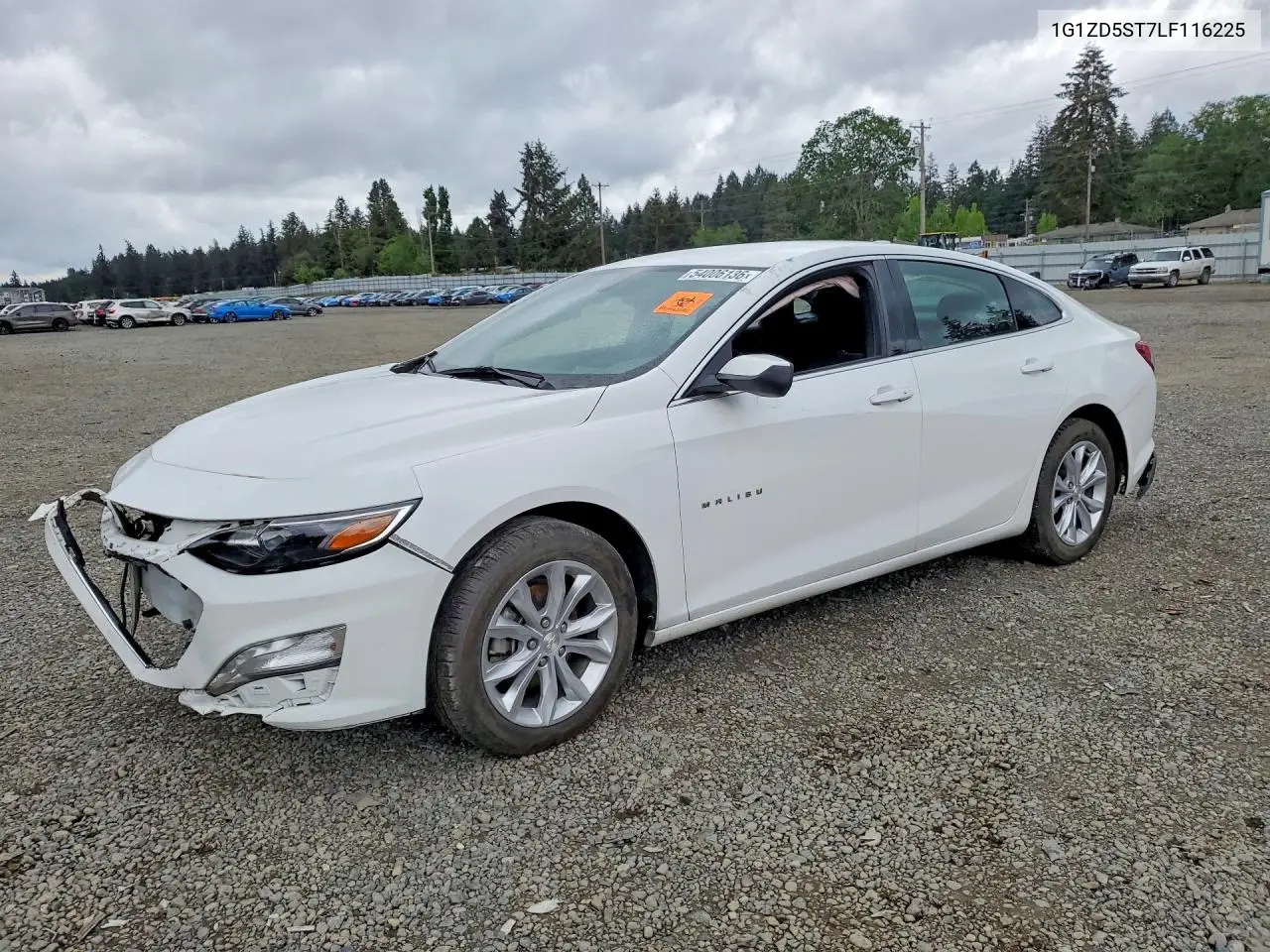 1G1ZD5ST7LF116225 2020 Chevrolet Malibu Lt