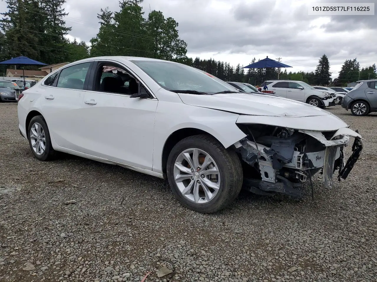 1G1ZD5ST7LF116225 2020 Chevrolet Malibu Lt