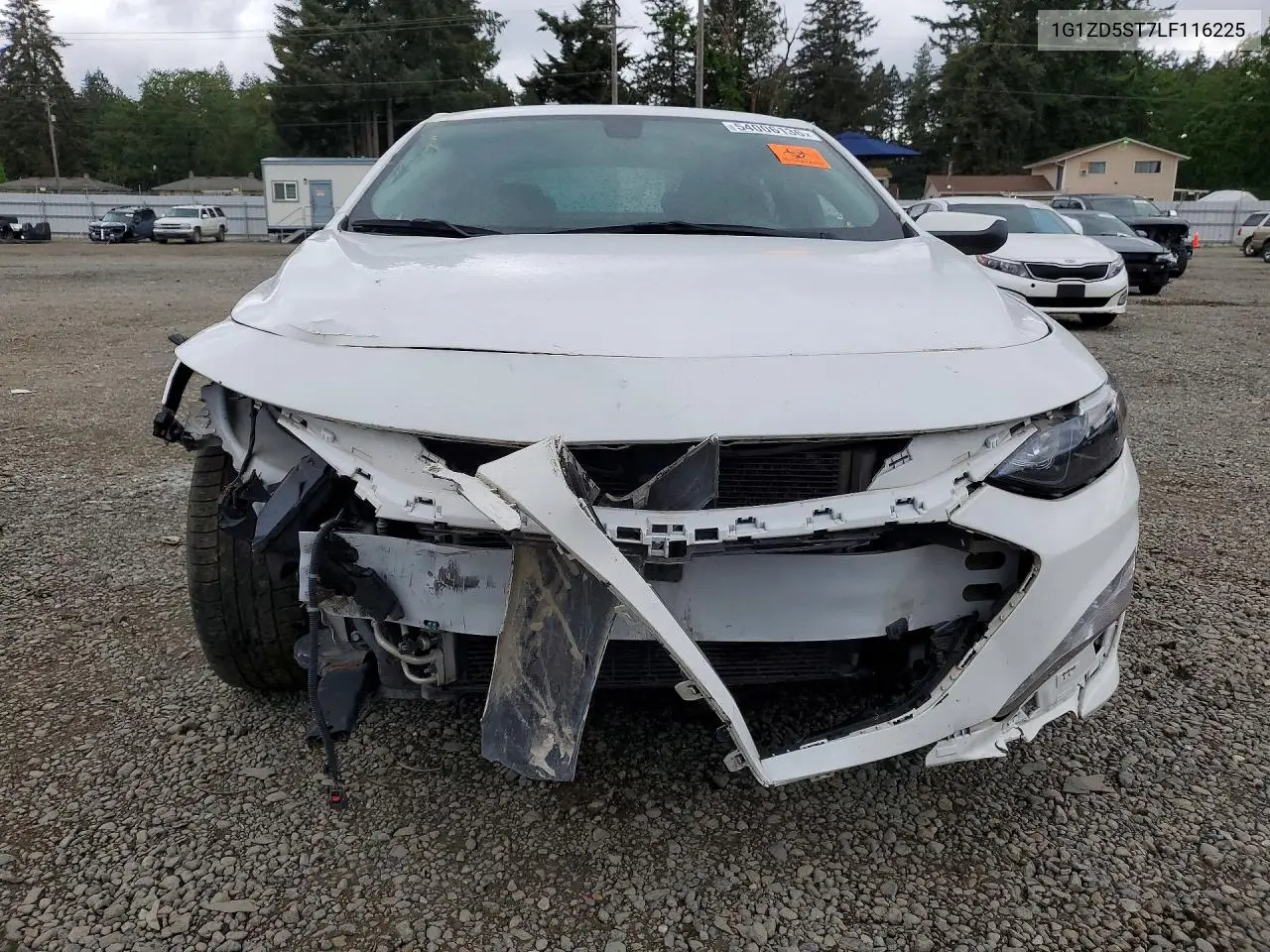 1G1ZD5ST7LF116225 2020 Chevrolet Malibu Lt