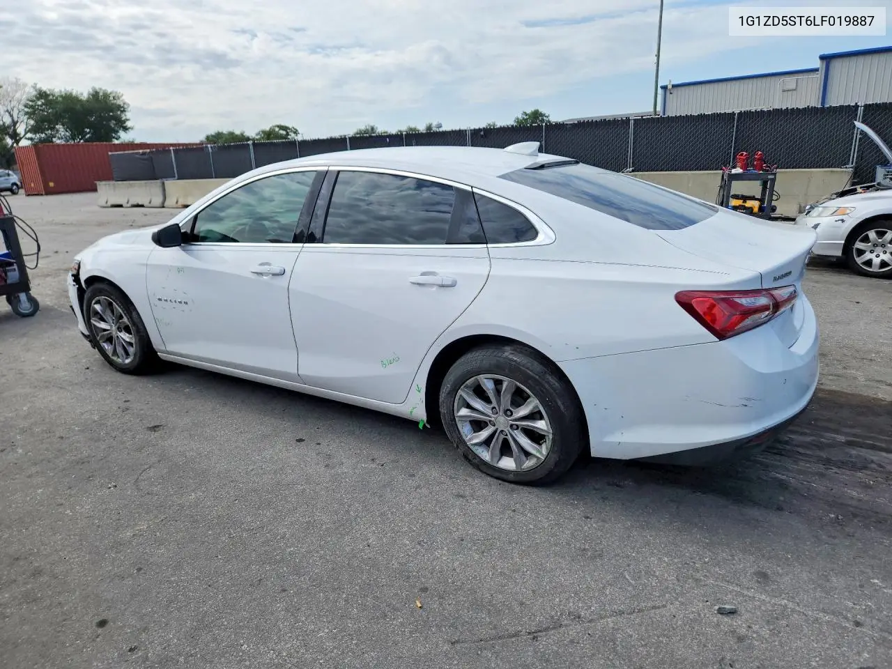 2020 Chevrolet Malibu Lt VIN: 1G1ZD5ST6LF019887 Lot: 56587326