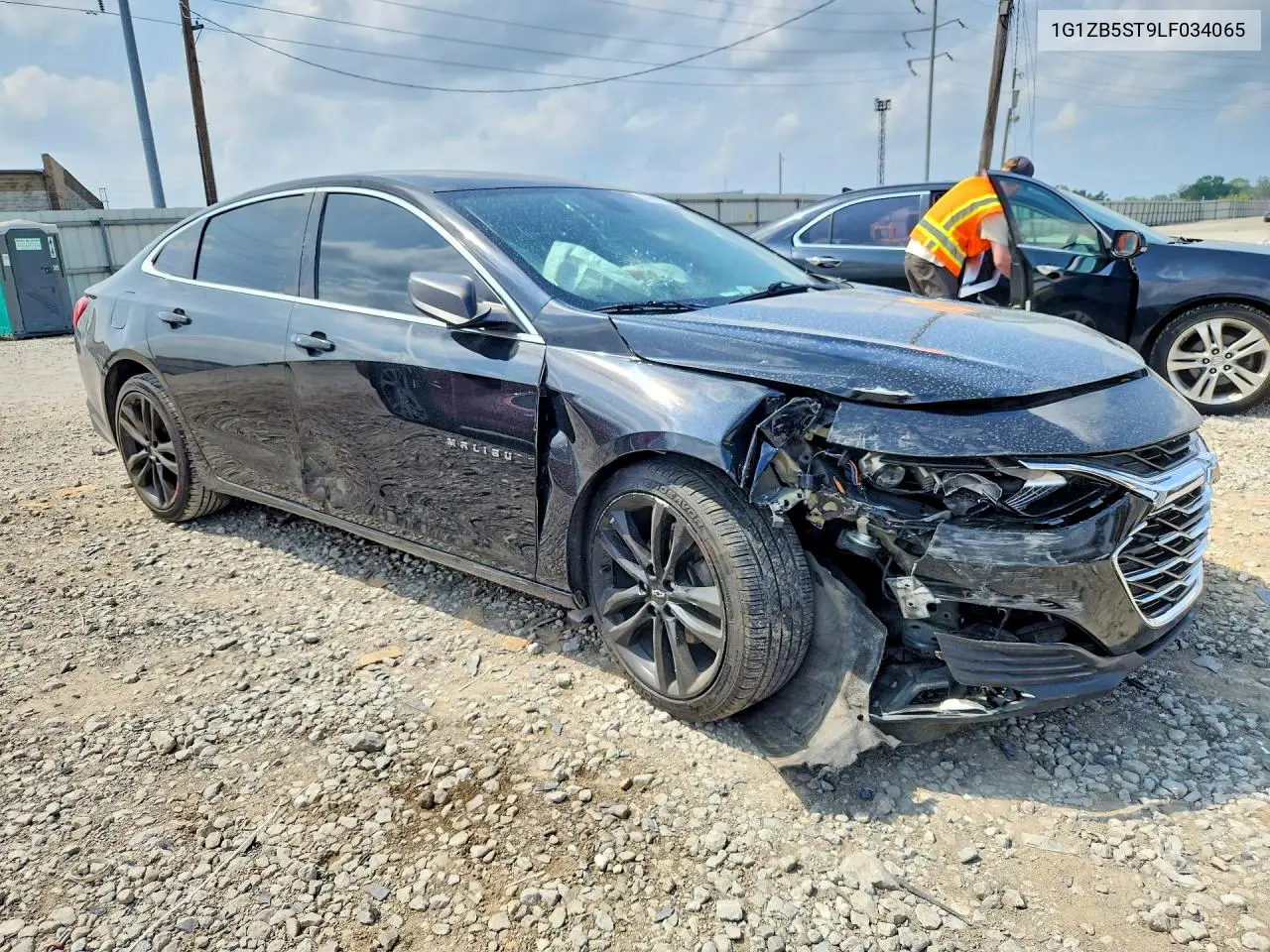 2020 Chevrolet Malibu Ls VIN: 1G1ZB5ST9LF034065 Lot: 56640346
