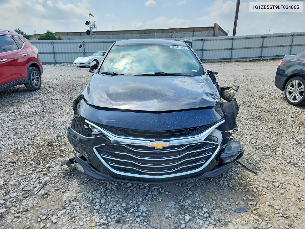 2020 Chevrolet Malibu Ls VIN: 1G1ZB5ST9LF034065 Lot: 56640346
