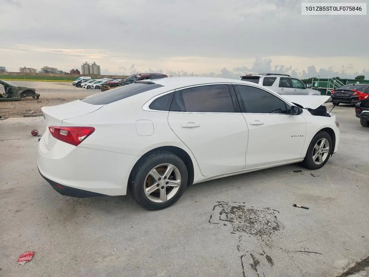 2020 Chevrolet Malibu Ls VIN: 1G1ZB5ST0LF075846 Lot: 57319076