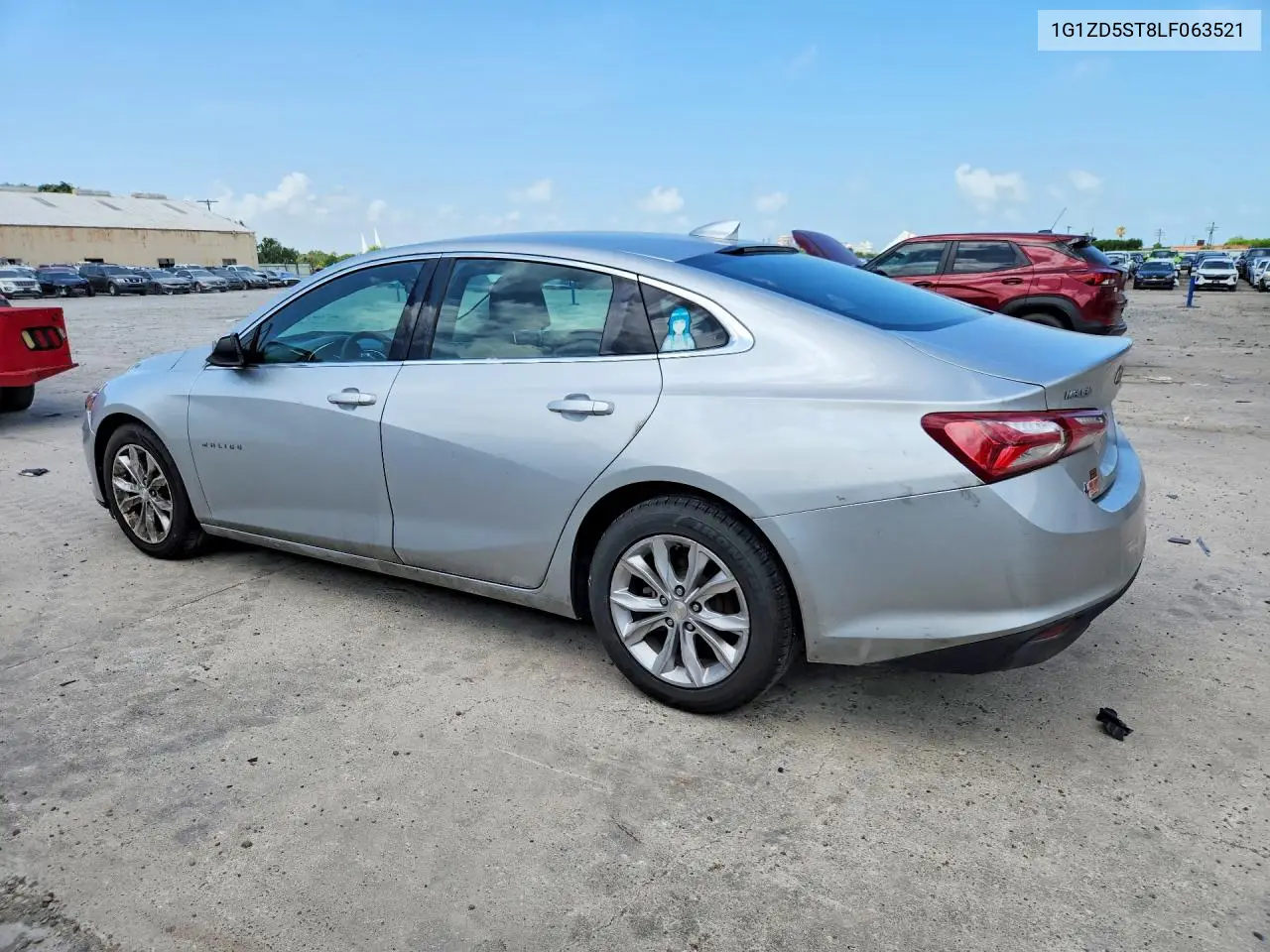 2020 Chevrolet Malibu Lt VIN: 1G1ZD5ST8LF063521 Lot: 59782166
