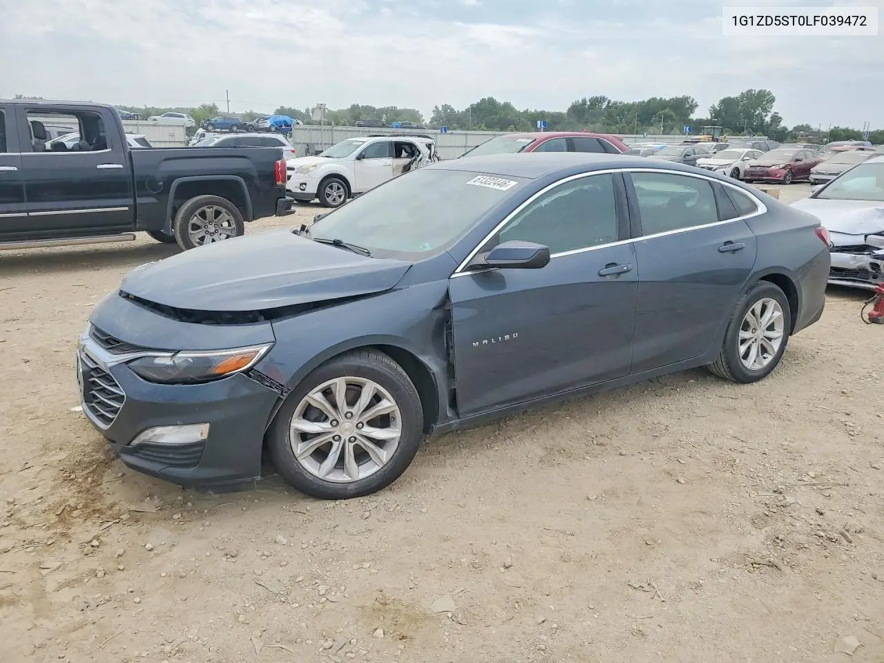 2020 Chevrolet Malibu Lt VIN: 1G1ZD5ST0LF039472 Lot: 61322446