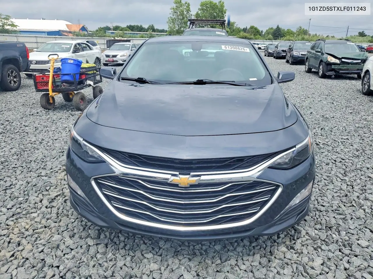 2020 Chevrolet Malibu Lt VIN: 1G1ZD5STXLF011243 Lot: 61398826
