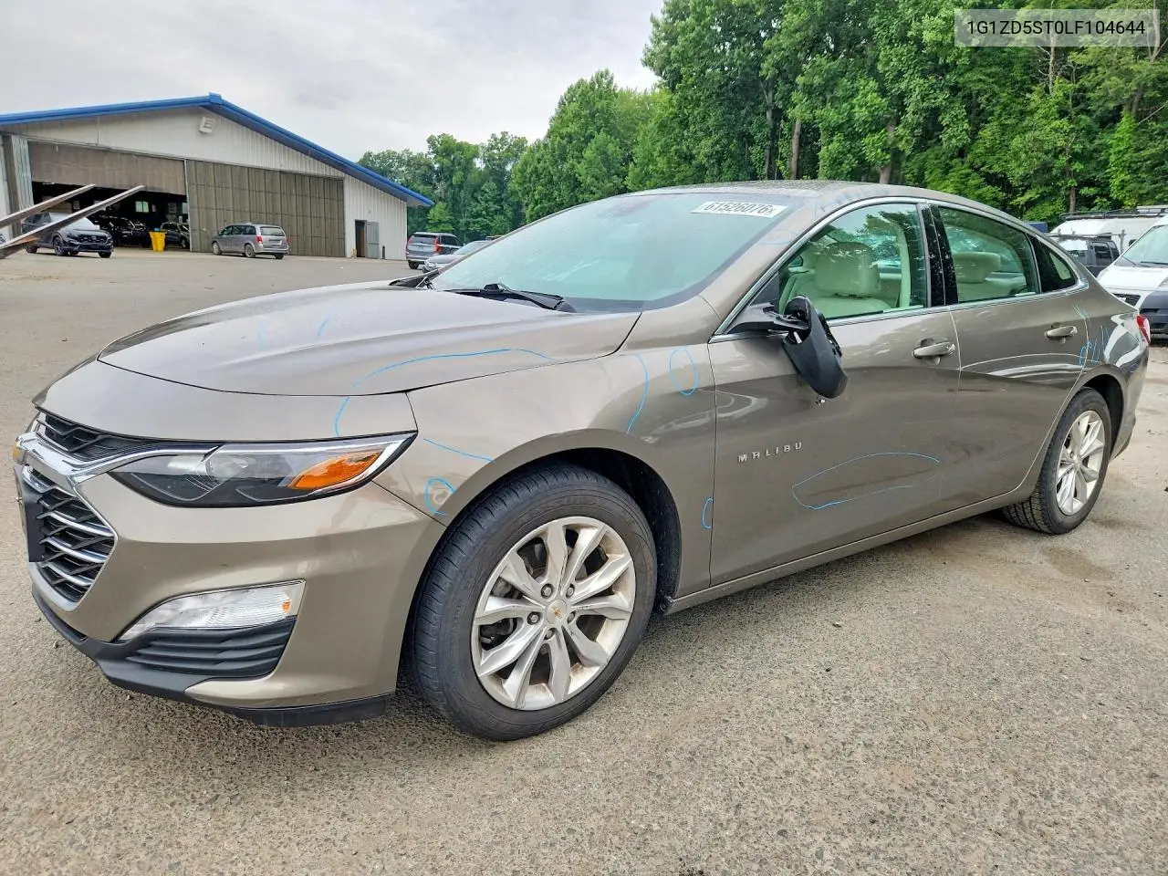 2020 Chevrolet Malibu Lt VIN: 1G1ZD5ST0LF104644 Lot: 61526076