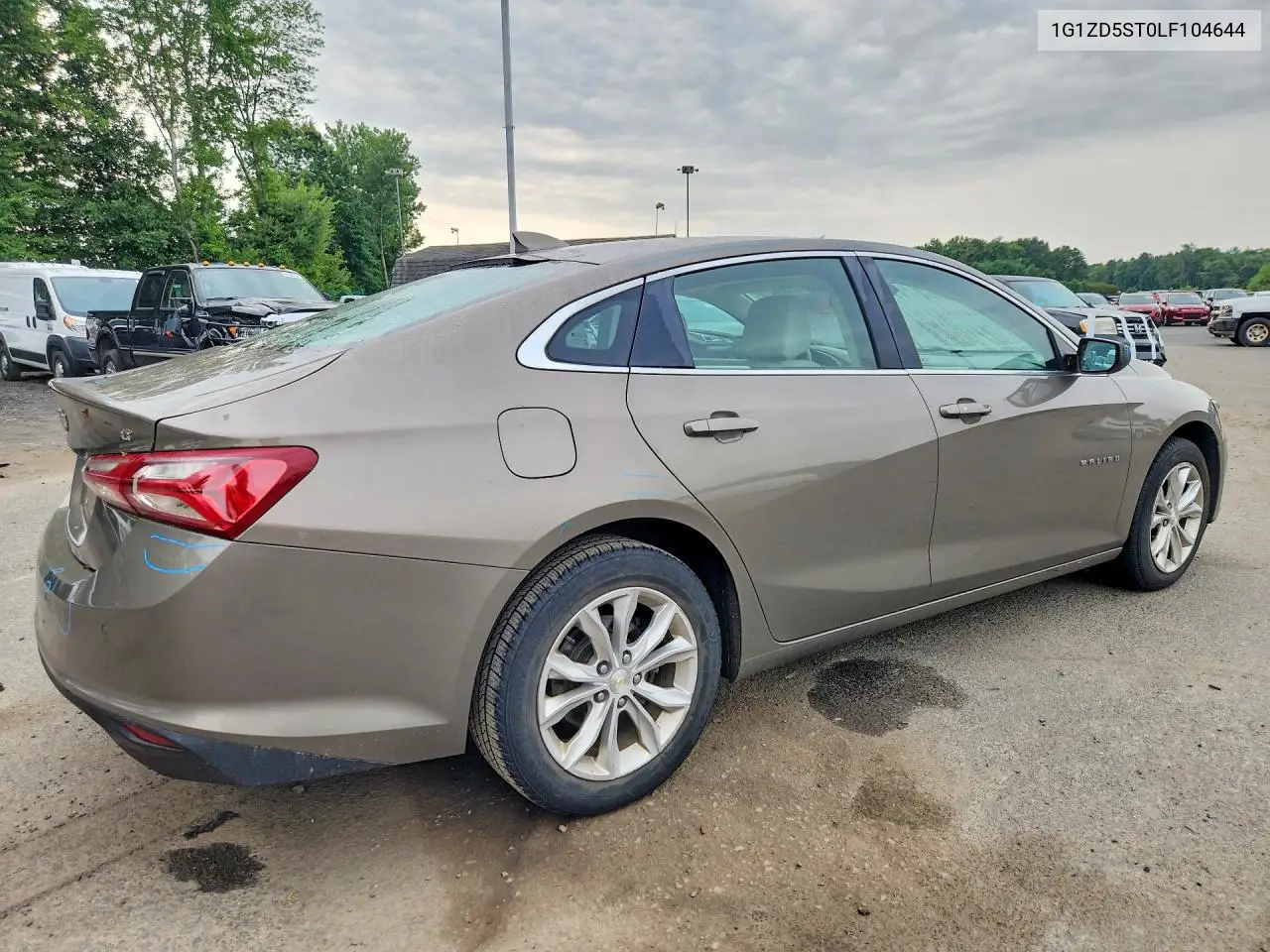 2020 Chevrolet Malibu Lt VIN: 1G1ZD5ST0LF104644 Lot: 61526076