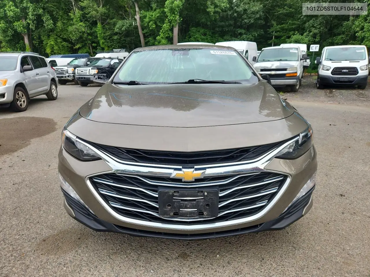 2020 Chevrolet Malibu Lt VIN: 1G1ZD5ST0LF104644 Lot: 61526076