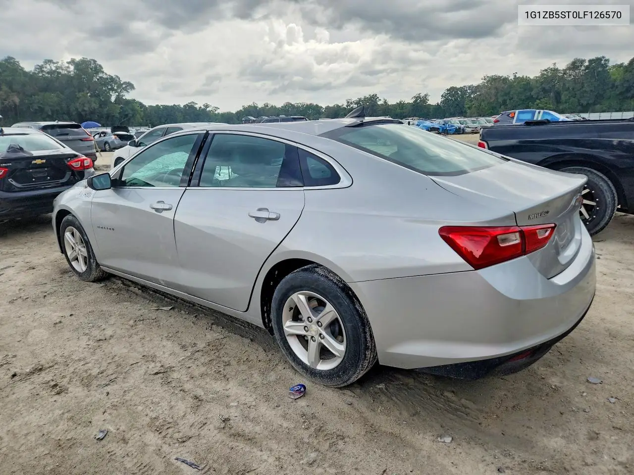 2020 Chevrolet Malibu Ls VIN: 1G1ZB5ST0LF126570 Lot: 61714986