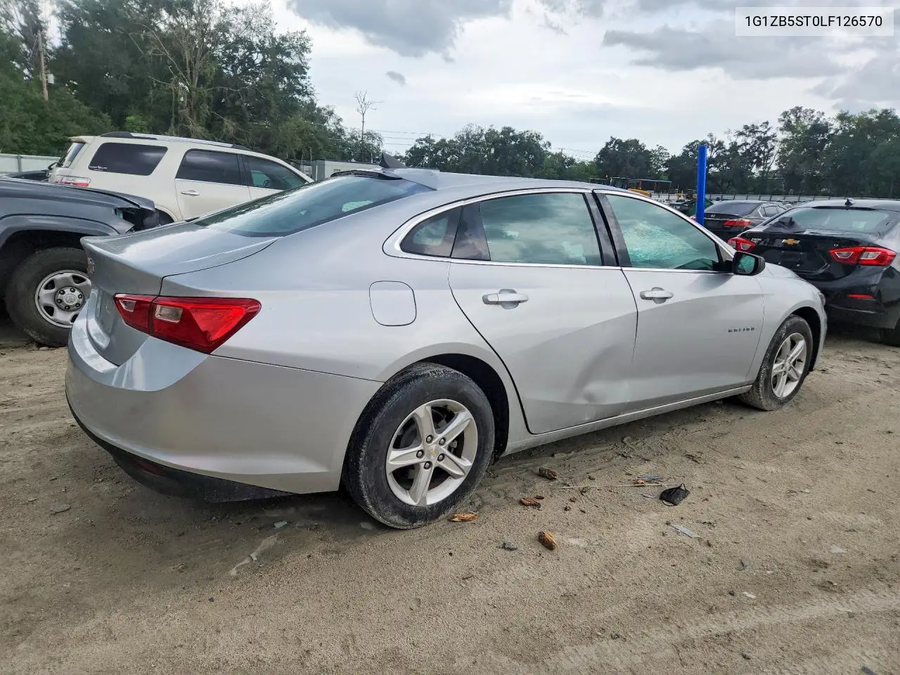 2020 Chevrolet Malibu Ls VIN: 1G1ZB5ST0LF126570 Lot: 61714986