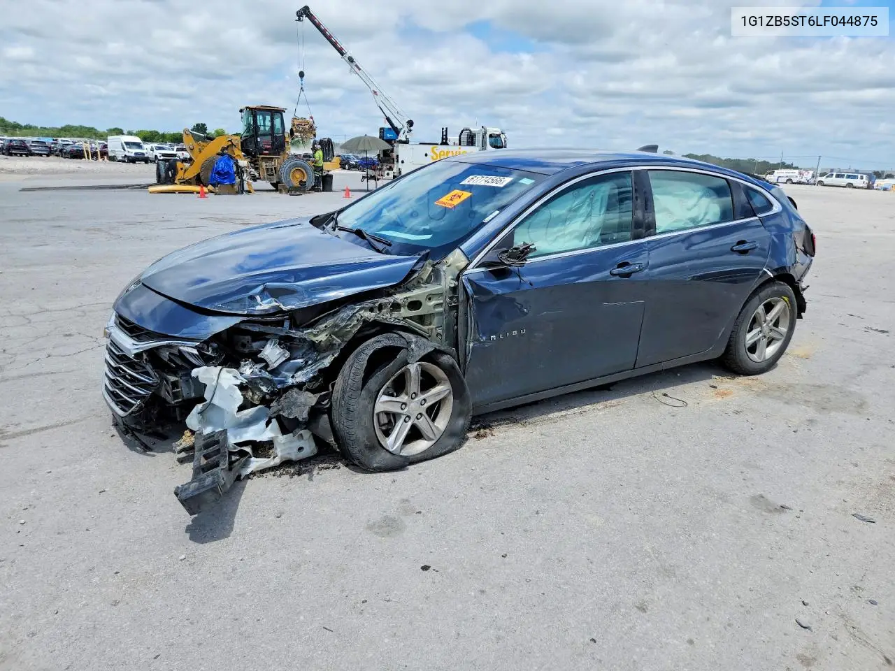 2020 Chevrolet Malibu Ls VIN: 1G1ZB5ST6LF044875 Lot: 61774566