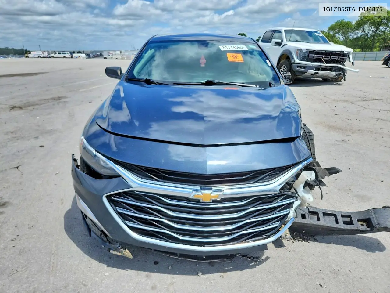 2020 Chevrolet Malibu Ls VIN: 1G1ZB5ST6LF044875 Lot: 61774566