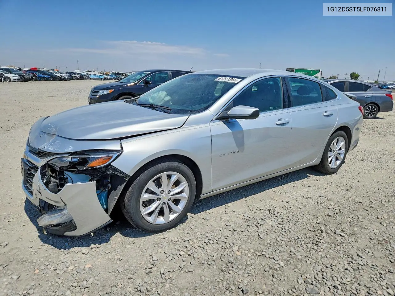 2020 Chevrolet Malibu Lt VIN: 1G1ZD5ST5LF076811 Lot: 61971966