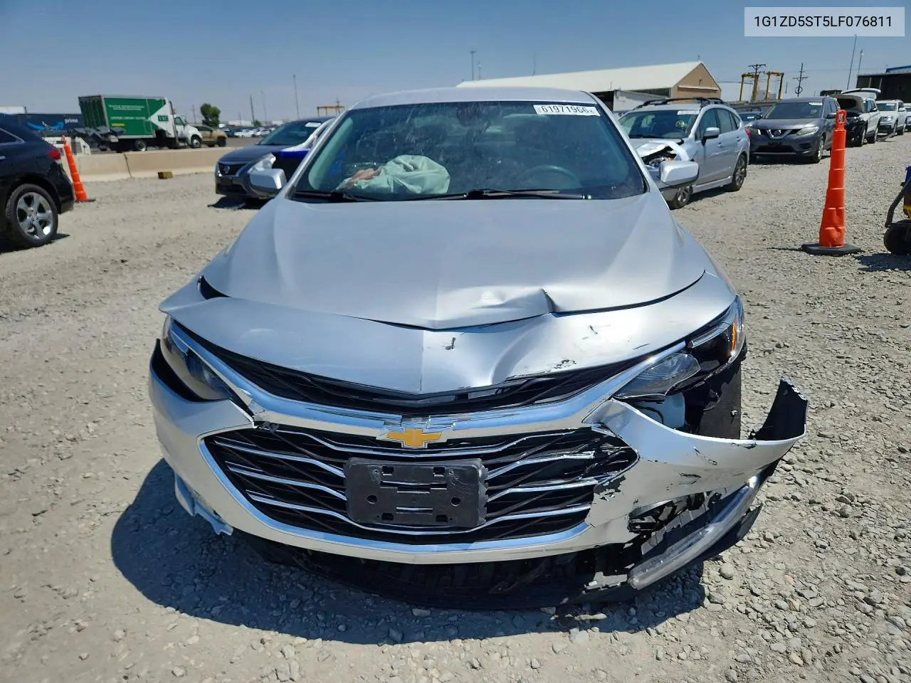 2020 Chevrolet Malibu Lt VIN: 1G1ZD5ST5LF076811 Lot: 61971966