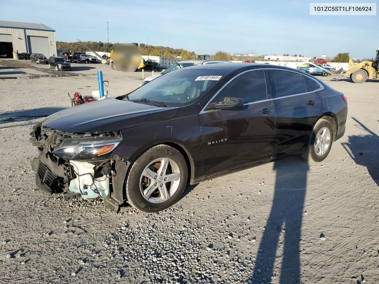 1G1ZC5ST1LF106924 2020 Chevrolet Malibu Ls