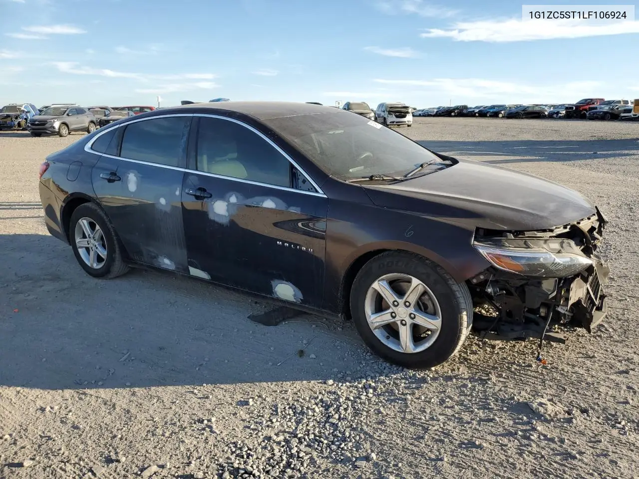 1G1ZC5ST1LF106924 2020 Chevrolet Malibu Ls