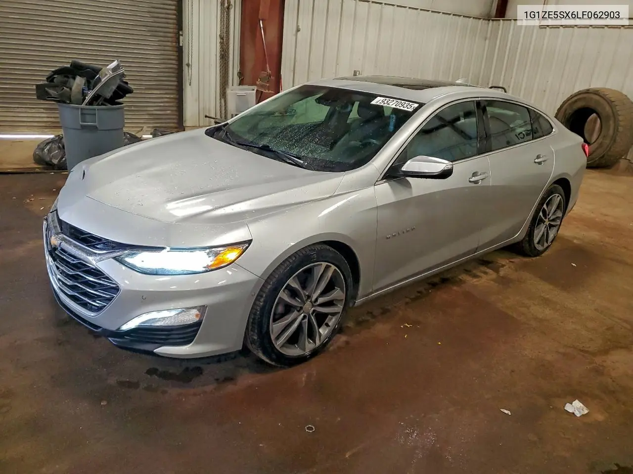 1G1ZE5SX6LF062903 2020 Chevrolet Malibu Premier