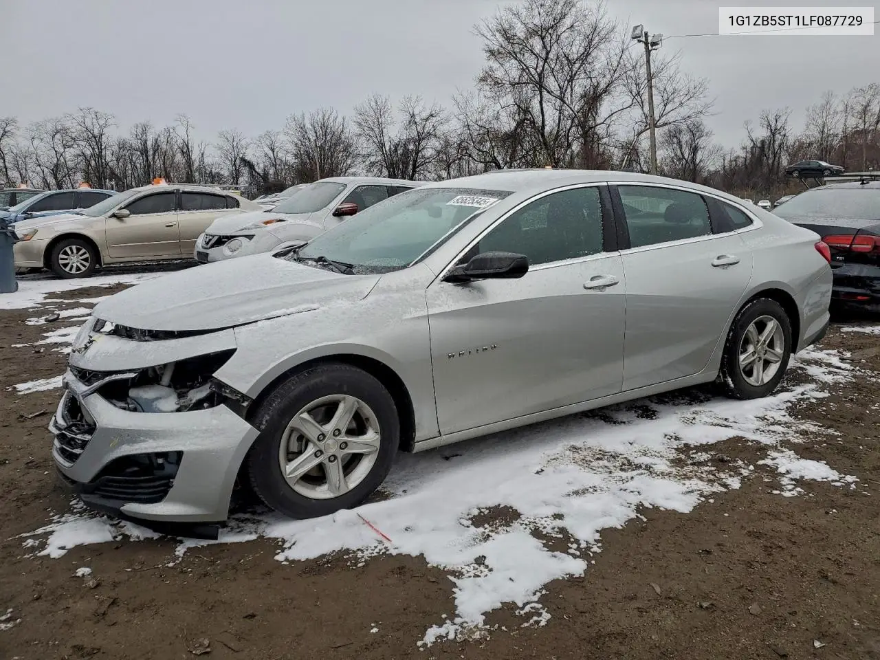 1G1ZB5ST1LF087729 2020 Chevrolet Malibu Ls