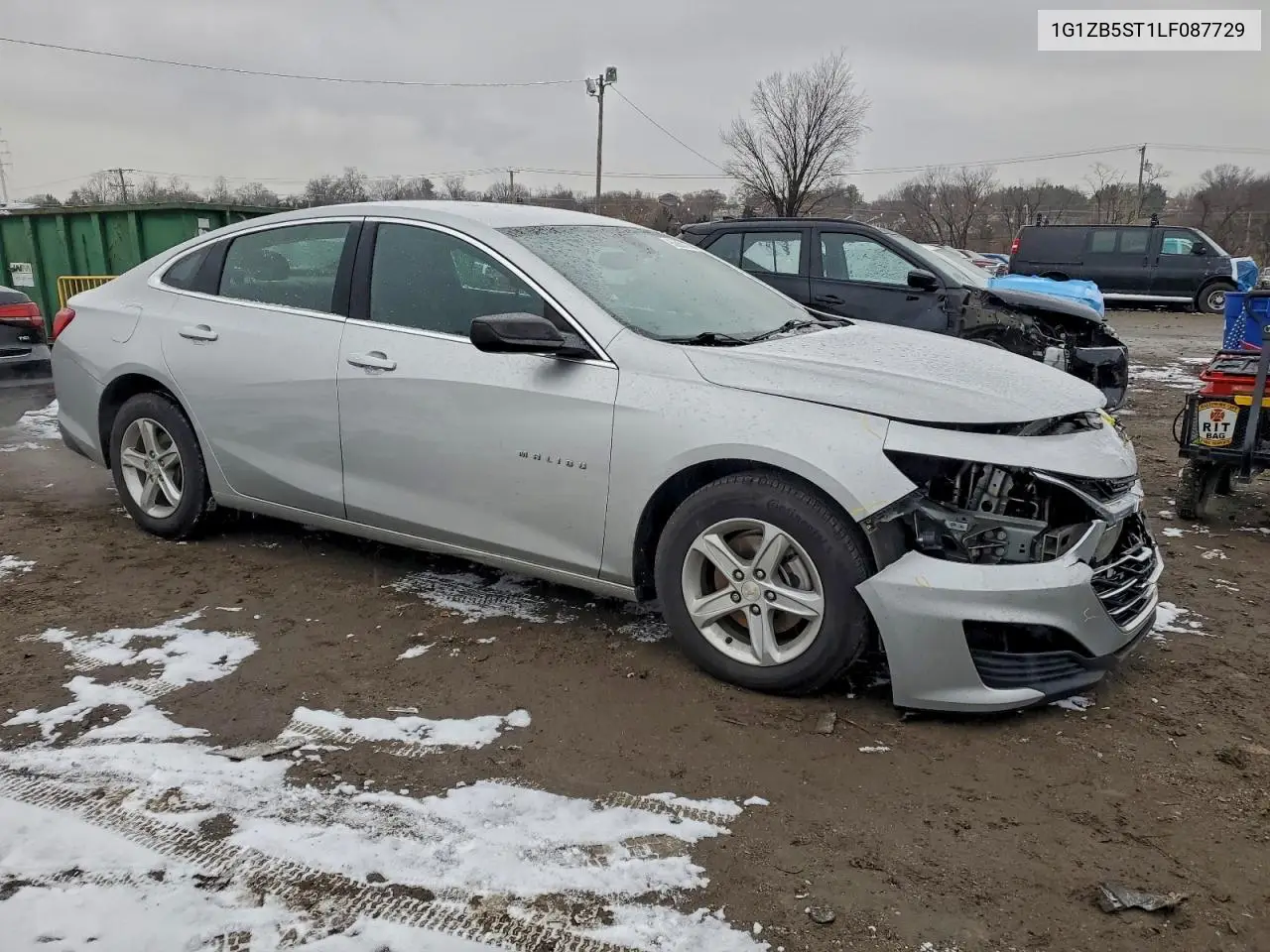 1G1ZB5ST1LF087729 2020 Chevrolet Malibu Ls