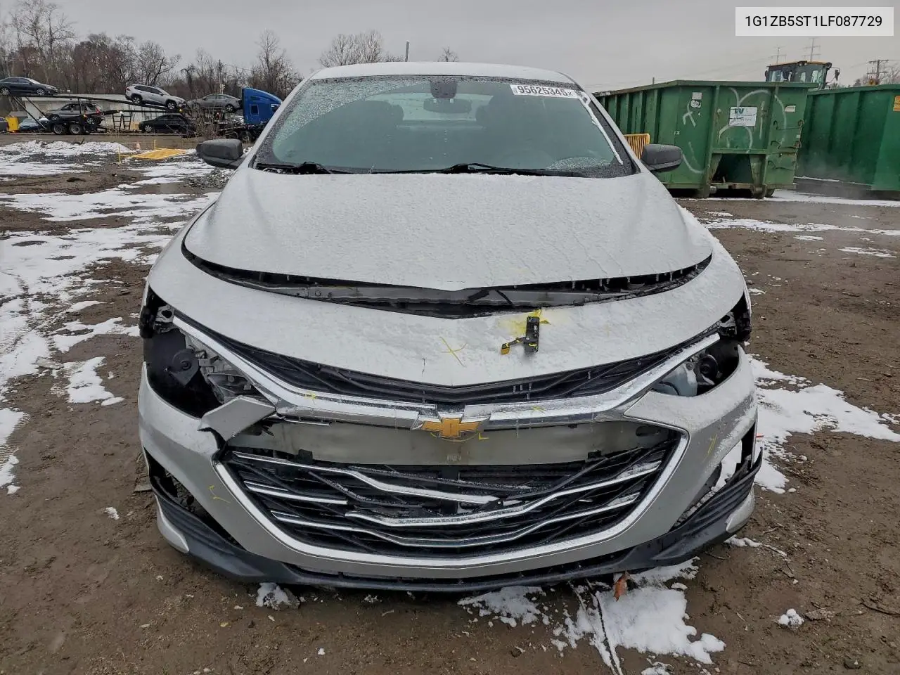 1G1ZB5ST1LF087729 2020 Chevrolet Malibu Ls