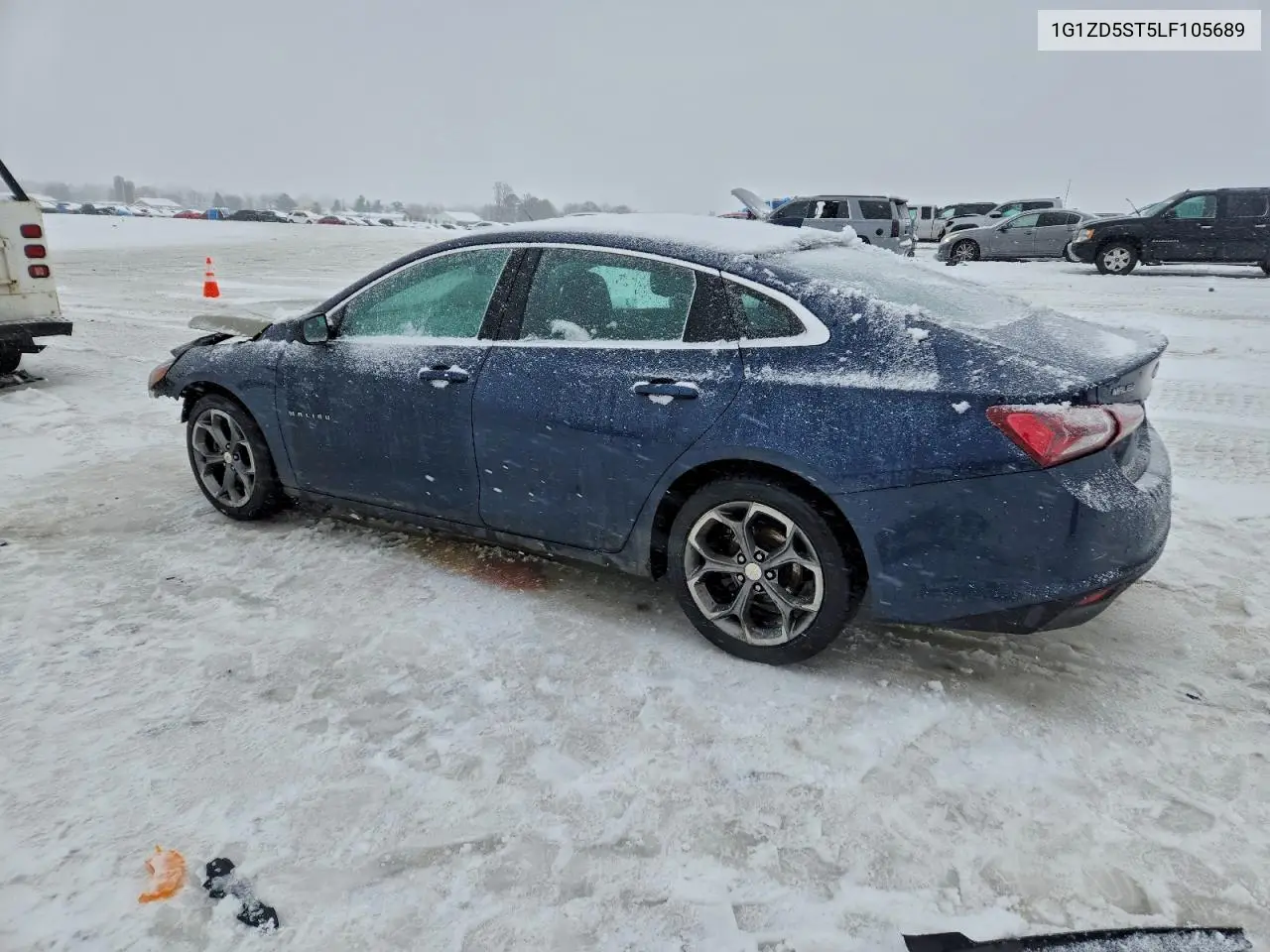 1G1ZD5ST5LF105689 2020 Chevrolet Malibu Lt