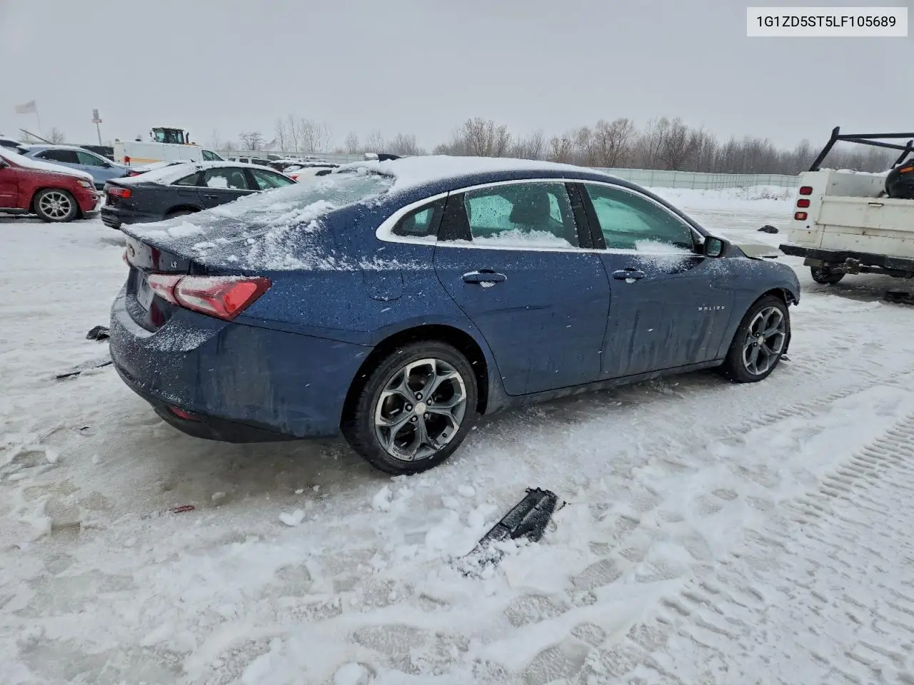 1G1ZD5ST5LF105689 2020 Chevrolet Malibu Lt