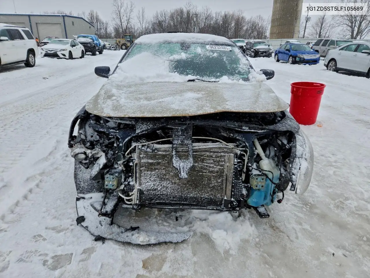 1G1ZD5ST5LF105689 2020 Chevrolet Malibu Lt
