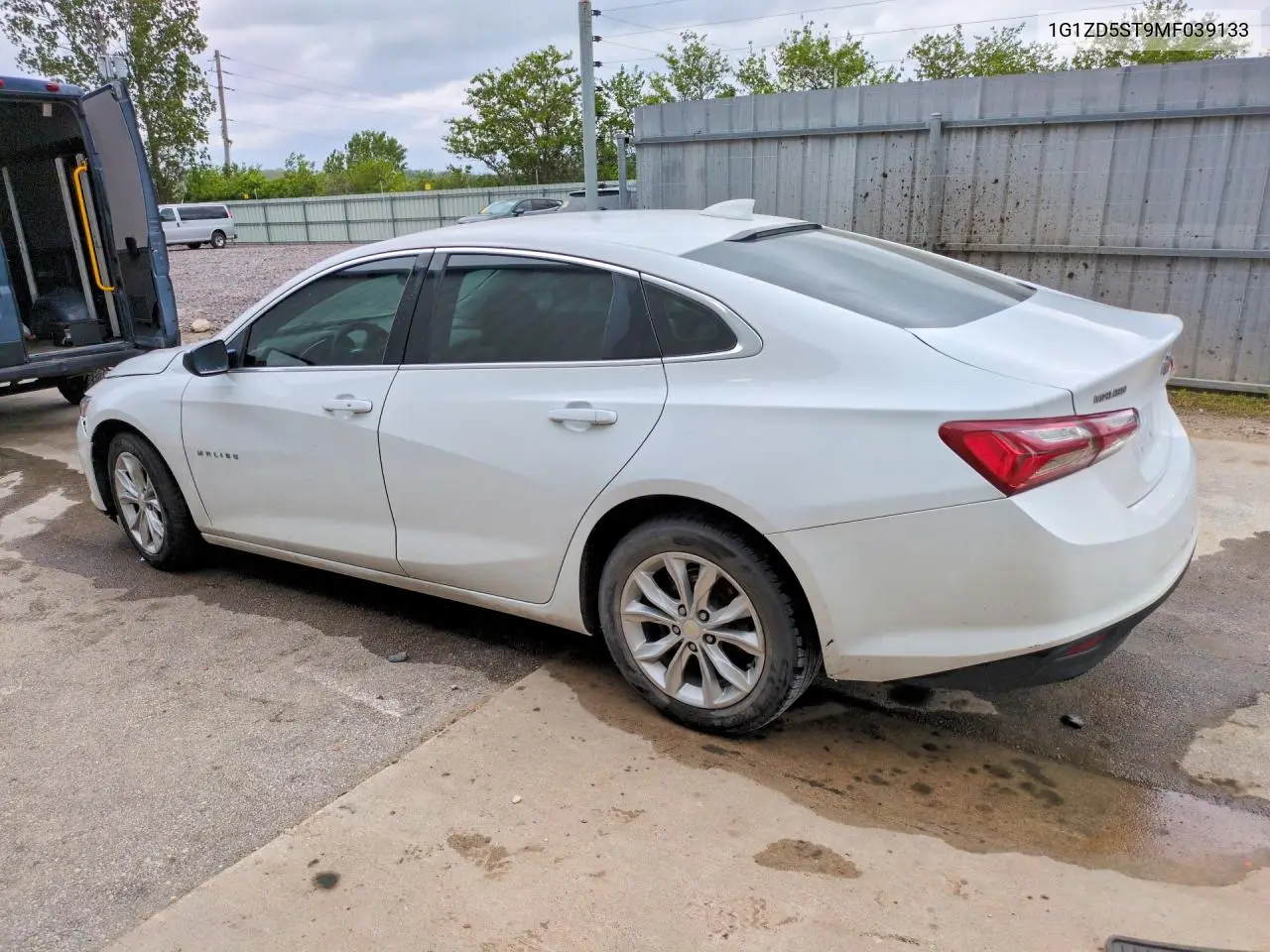 2021 Chevrolet Malibu Lt VIN: 1G1ZD5ST9MF039133 Lot: 51022636